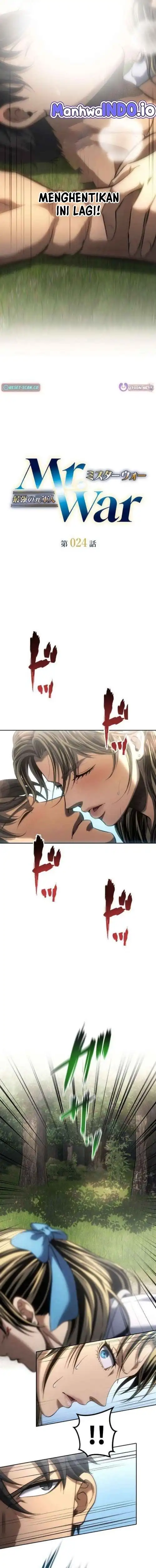 Halaman 2 dari Mr.War -Saikyou no Moto Gunjin- Chapter 24