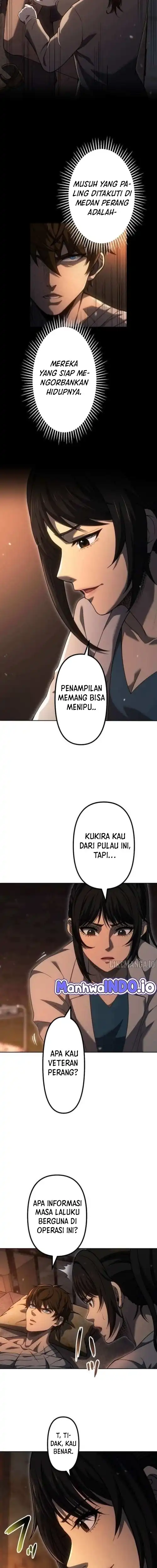 Halaman 9 dari Mr.War -Saikyou no Moto Gunjin- Chapter 26