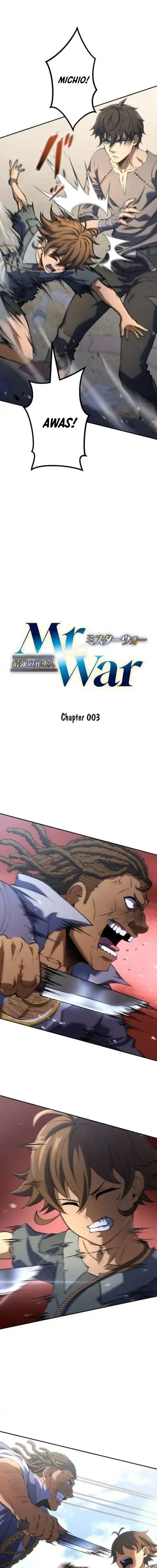 Halaman 2 dari Mr.War -Saikyou no Moto Gunjin- Chapter 3