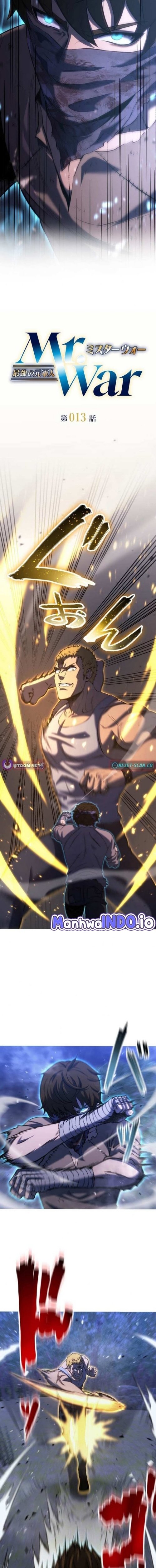 Halaman 2 dari Mr.War -Saikyou no Moto Gunjin- Chapter 13