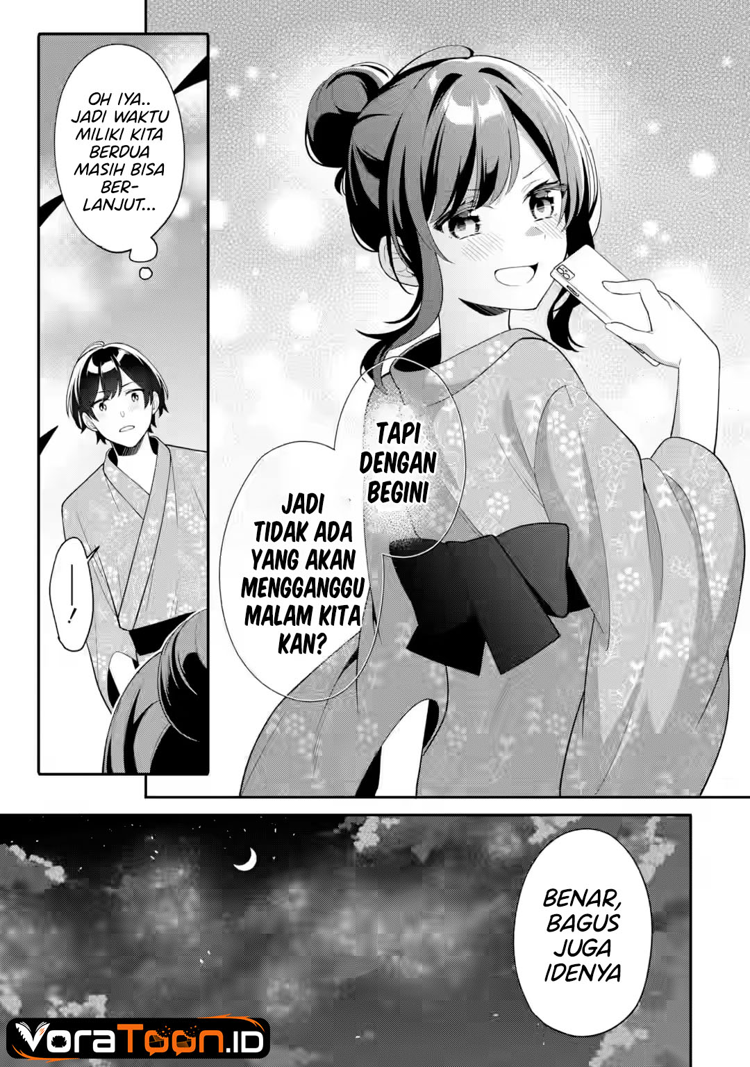 Halaman 12 dari Muboubi Kawaii Pajama Sugata no Bishoujo to Heya de Futarikiri Chapter 13