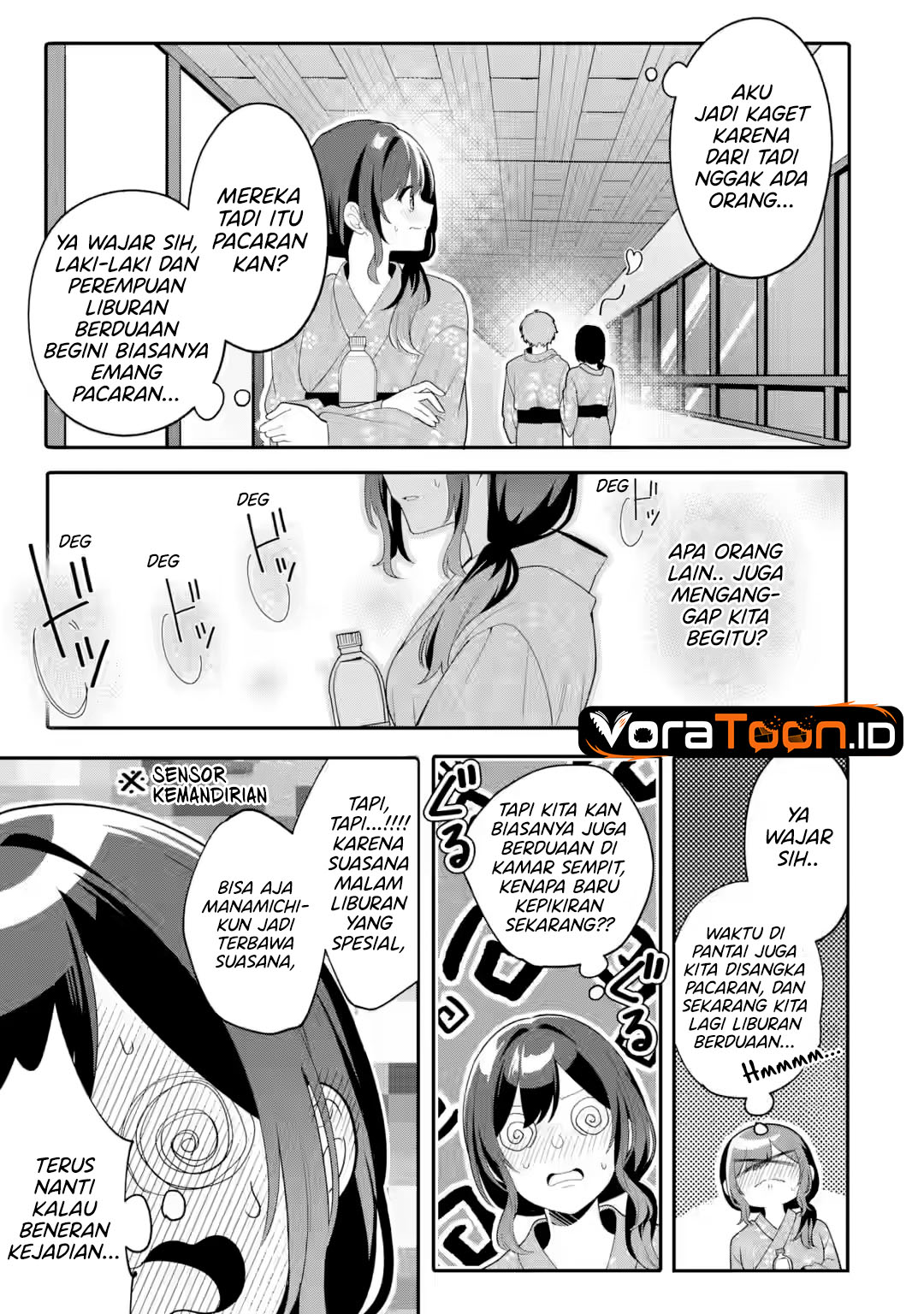 Halaman 18 dari Muboubi Kawaii Pajama Sugata no Bishoujo to Heya de Futarikiri Chapter 13
