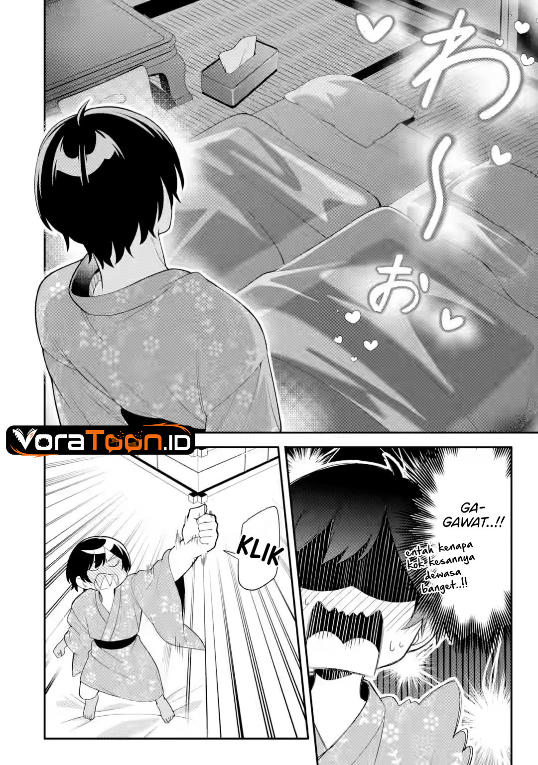 Halaman 23 dari Muboubi Kawaii Pajama Sugata no Bishoujo to Heya de Futarikiri Chapter 13