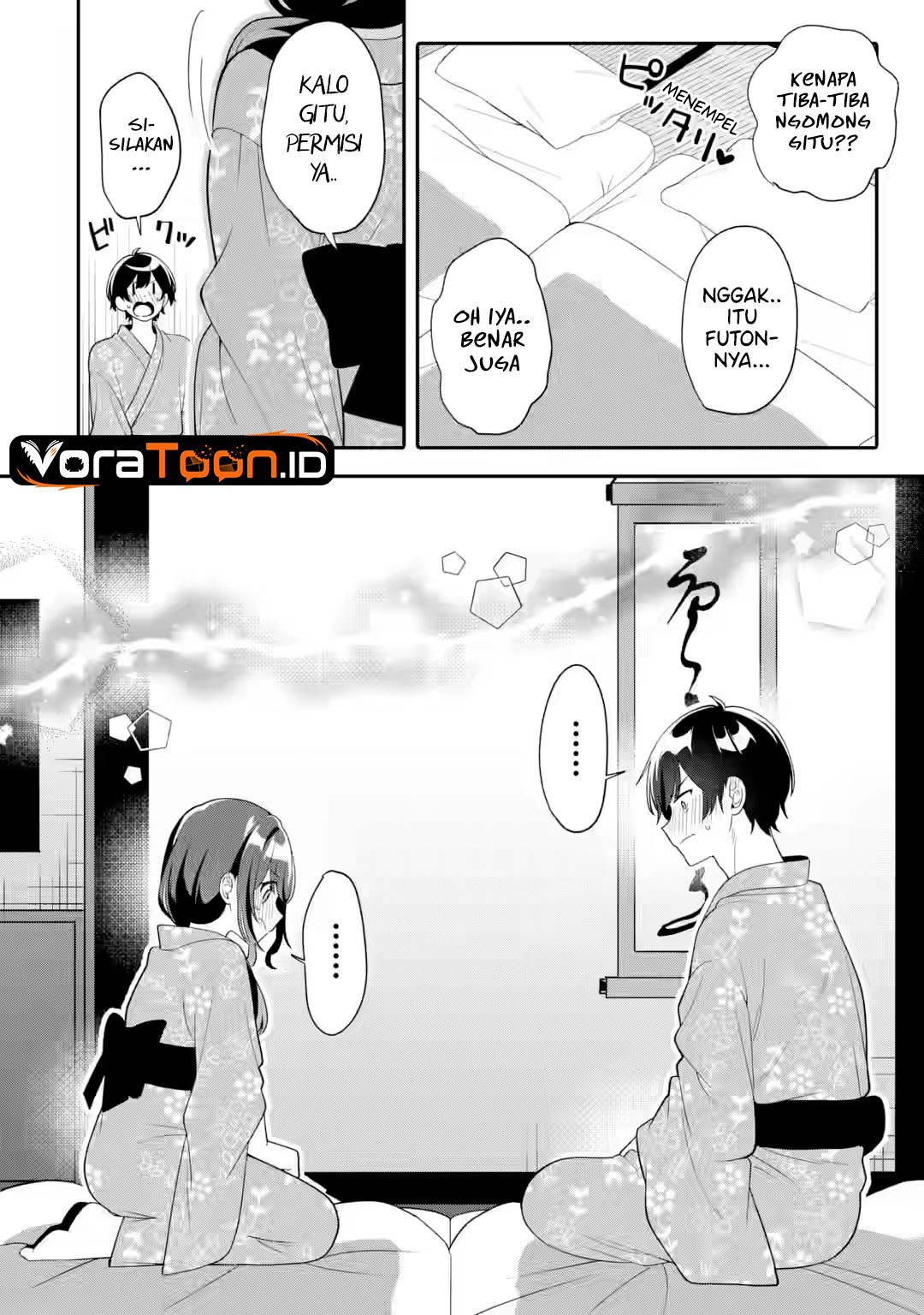 Halaman 27 dari Muboubi Kawaii Pajama Sugata no Bishoujo to Heya de Futarikiri Chapter 13