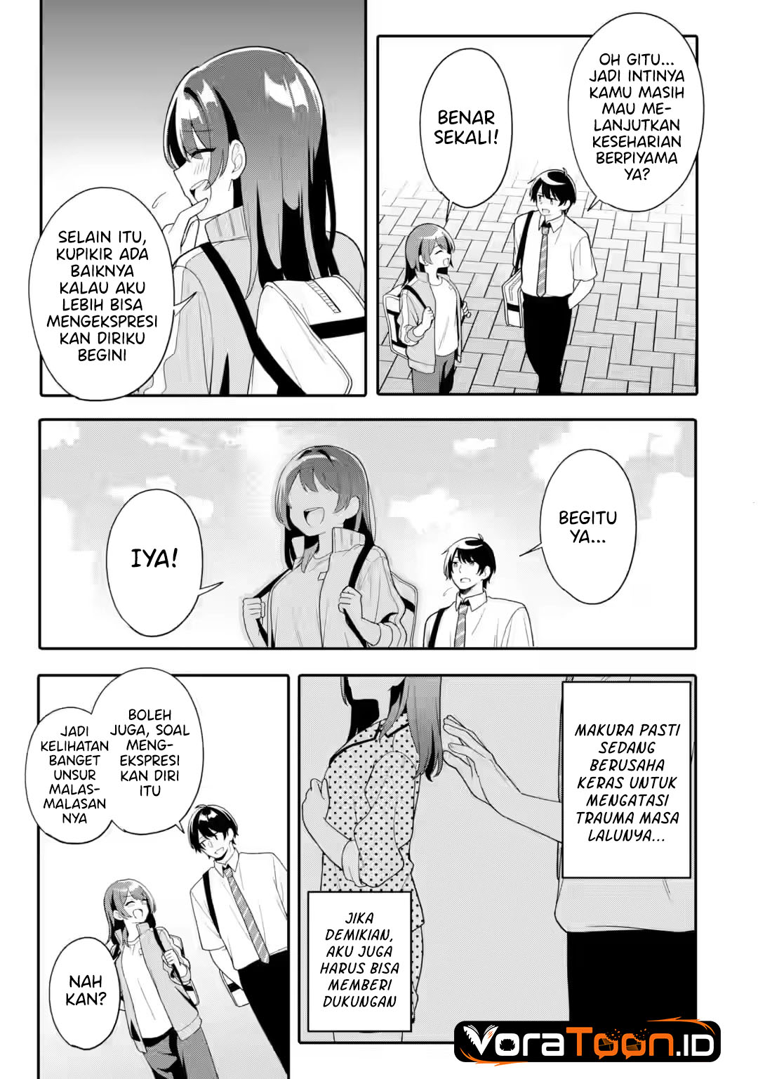 Halaman 26 dari Muboubi Kawaii Pajama Sugata no Bishoujo to Heya de Futarikiri Chapter 14
