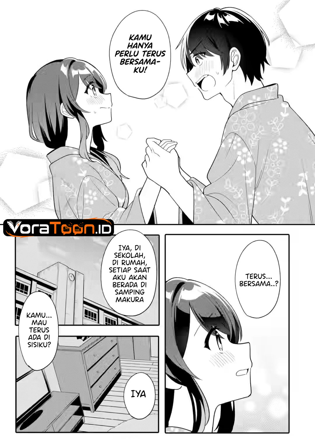 Halaman 6 dari Muboubi Kawaii Pajama Sugata no Bishoujo to Heya de Futarikiri Chapter 14