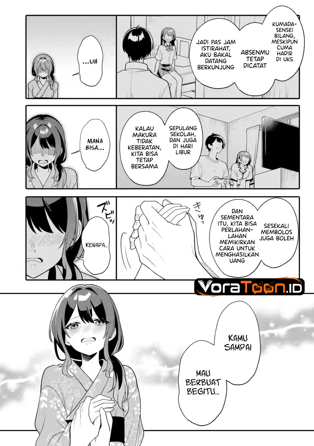 Halaman 7 dari Muboubi Kawaii Pajama Sugata no Bishoujo to Heya de Futarikiri Chapter 14
