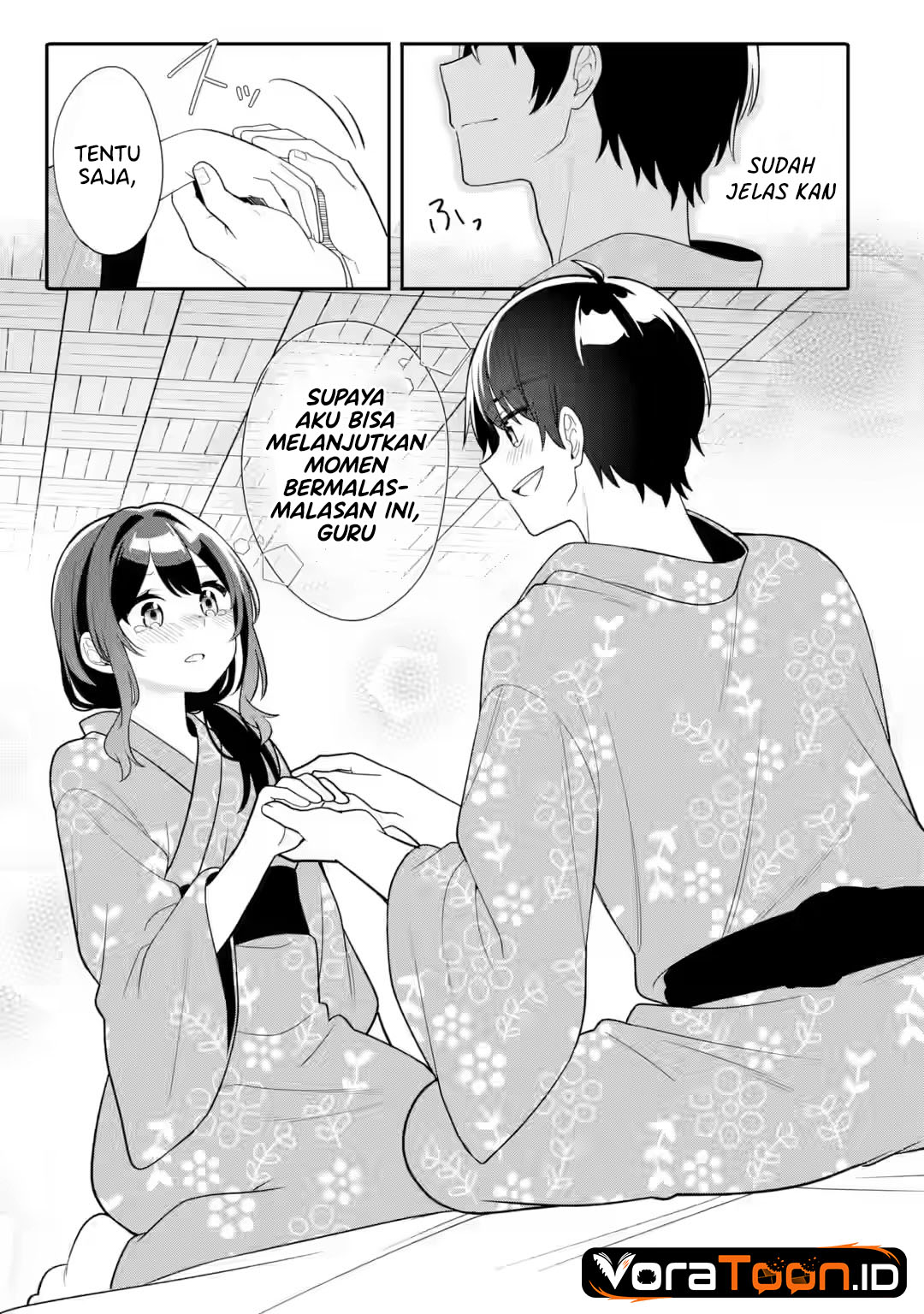 Halaman 8 dari Muboubi Kawaii Pajama Sugata no Bishoujo to Heya de Futarikiri Chapter 14