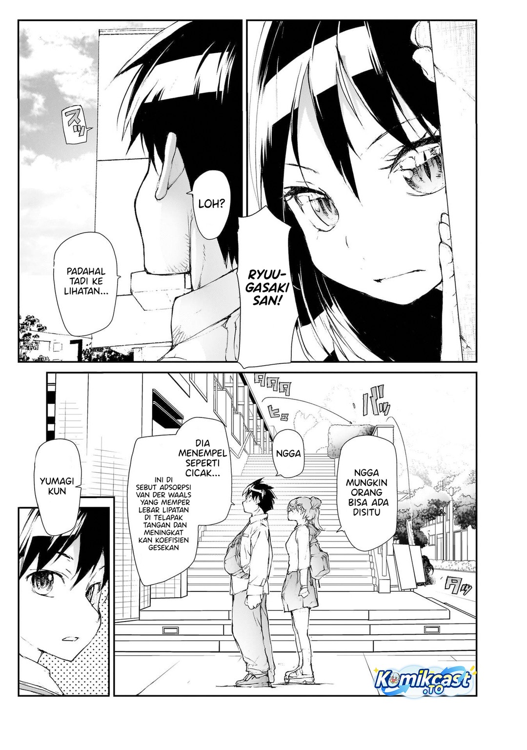 Mukasete! Ryugasaki-san chapter 129 halaman 4