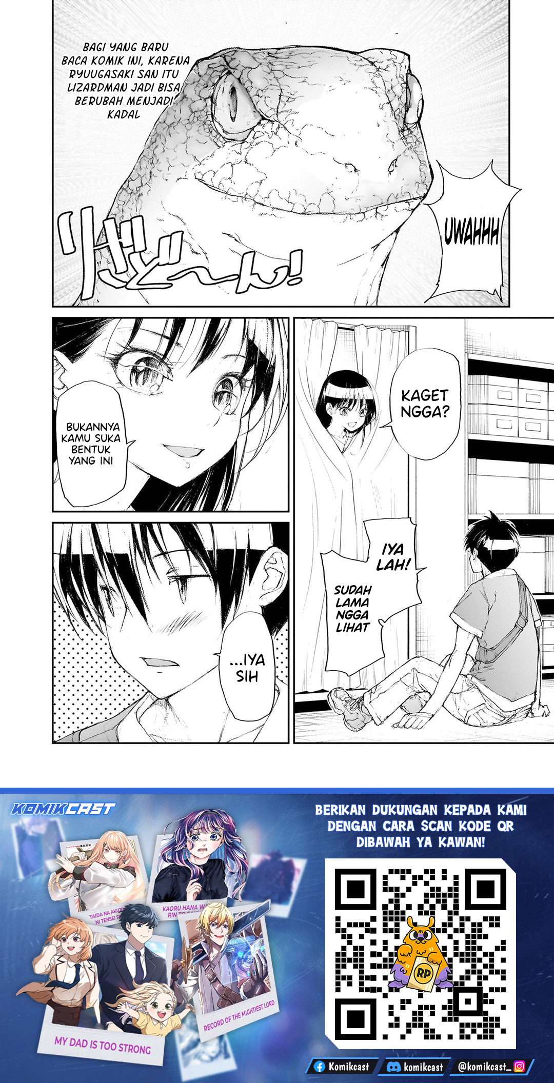 Mukasete! Ryugasaki-san chapter 137 halaman 9