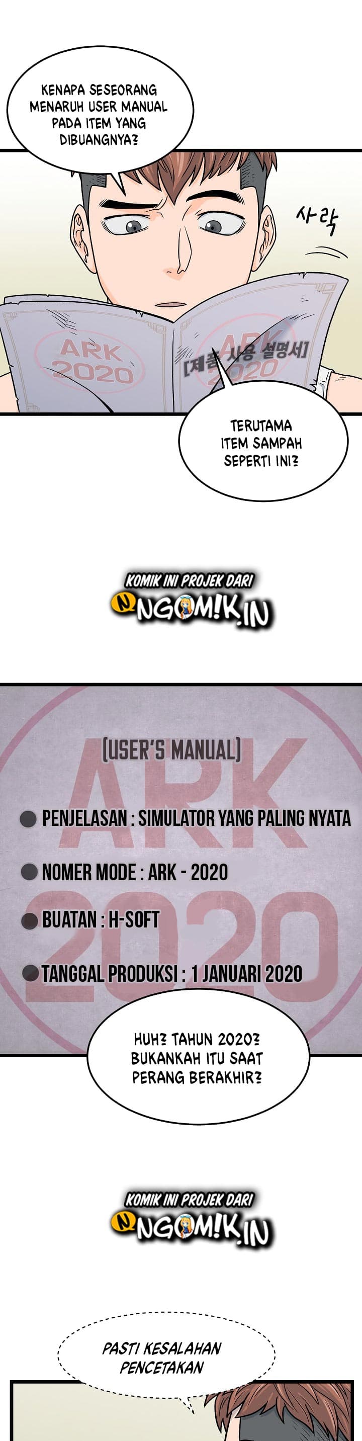 Halaman 19 dari Log-In Murim Chapter 1