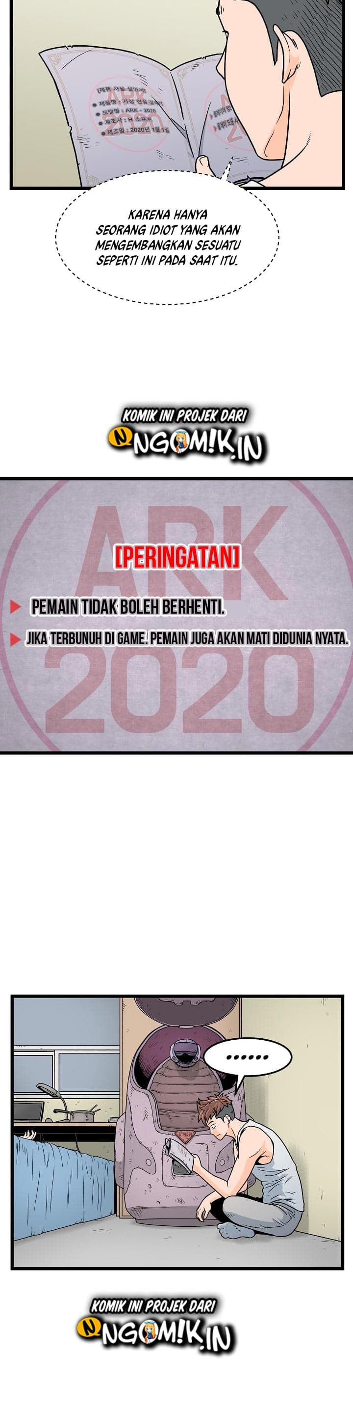 Halaman 20 dari Log-In Murim Chapter 1