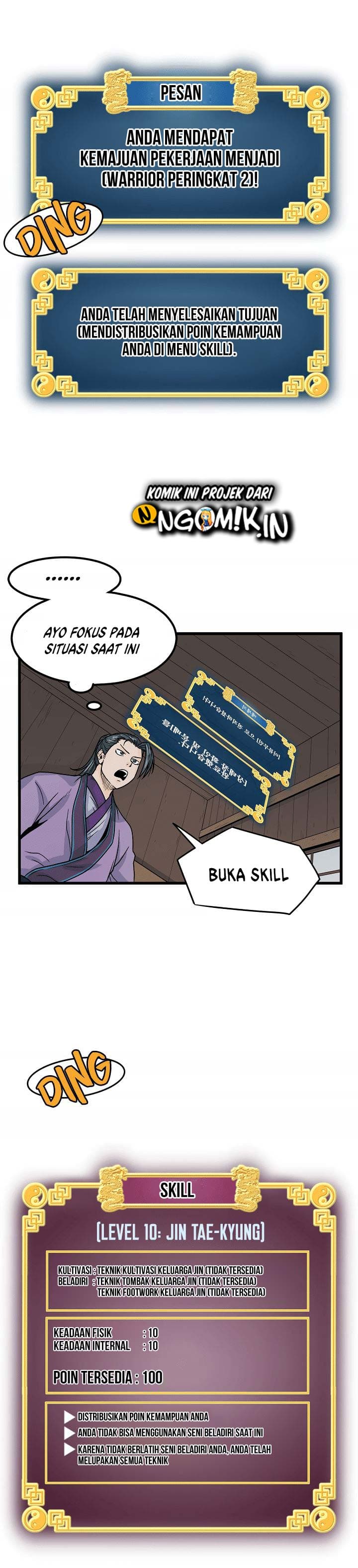 Halaman 17 dari Log-In Murim Chapter 3