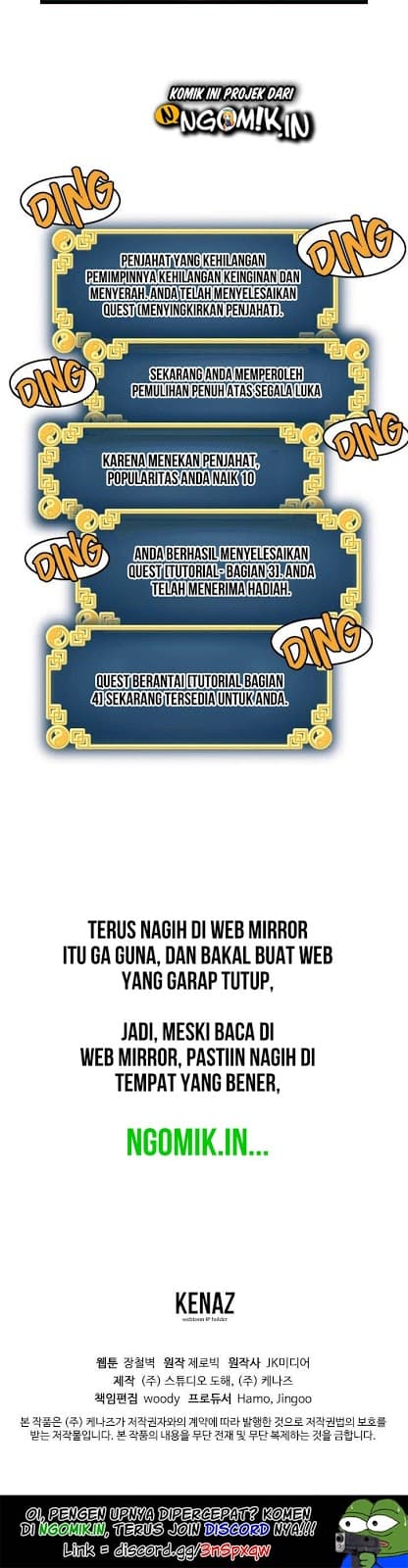 Halaman 32 dari Log-In Murim Chapter 4