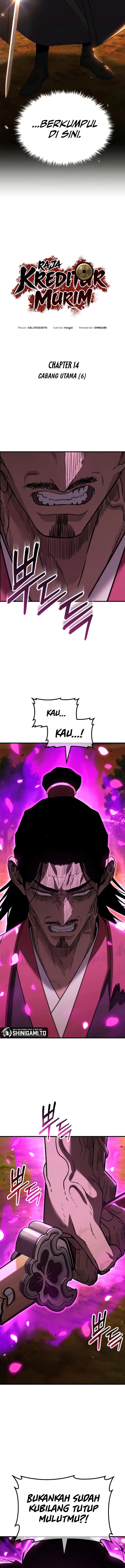 Halaman 8 dari Murim’s Debt King Chapter 14