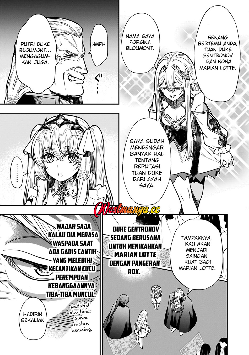 Musume ni Danzai Sareru Akuyaku Koushaku ni Tensei Shitemashita: Akuyaku Muubu wo Yameta no ni Nazeka Musume ga Koori no Reijou ka Suru Ken chapter 3.2 halaman 8