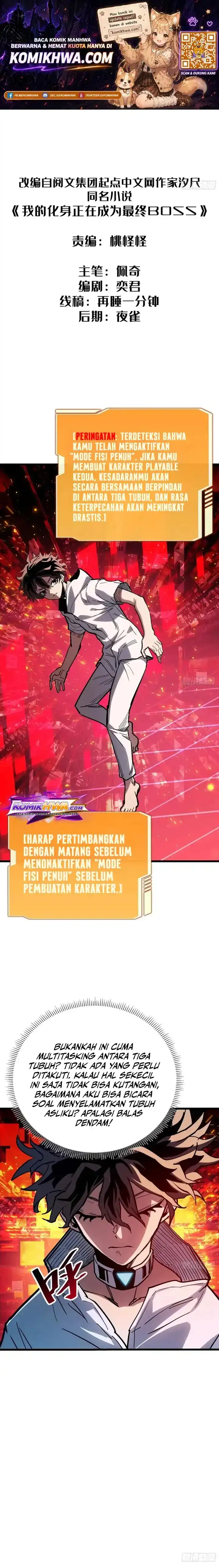 My Avatar Is Becoming the Final Boss Chapter 14 – halaman 1
