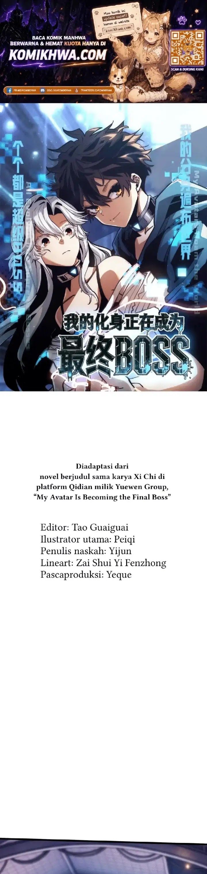 My Avatar Is Becoming the Final Boss Chapter 22 – halaman 1