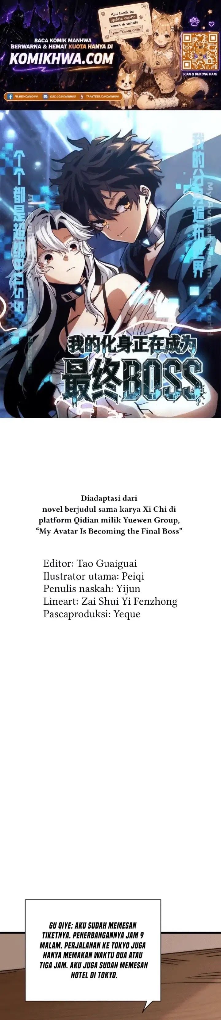 My Avatar Is Becoming the Final Boss Chapter 24 – halaman 1