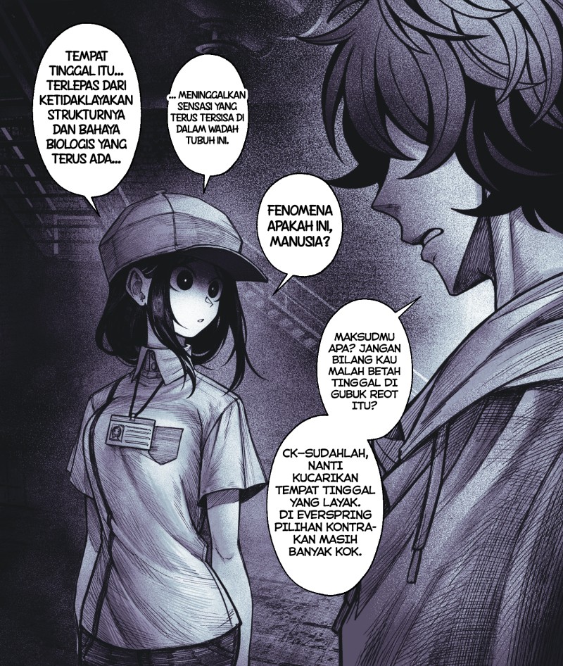 Halaman 1 dari My Co-worker Is an Eldritch X! Chapter 10