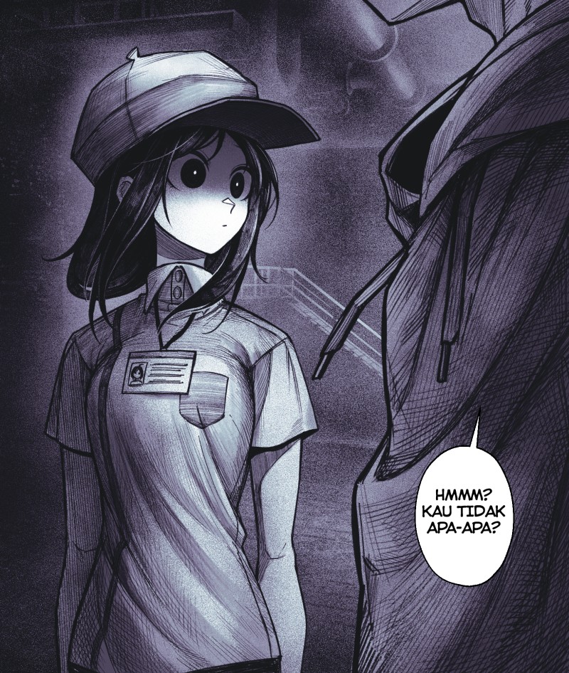 Halaman 2 dari My Co-worker Is an Eldritch X! Chapter 10