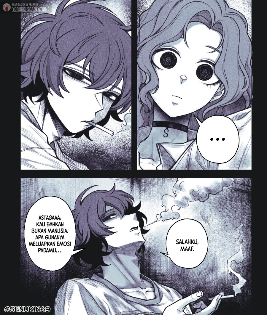 Halaman 2 dari My Co-worker Is an Eldritch X! Chapter 5