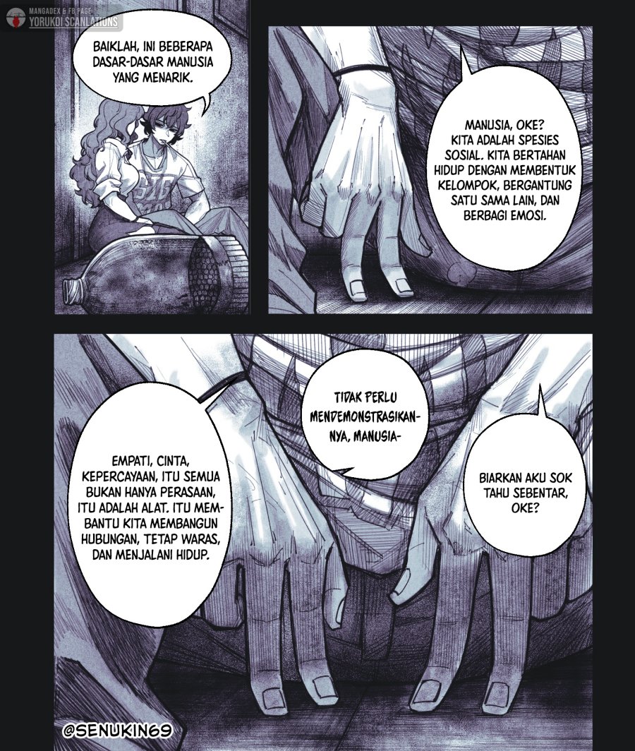 Halaman 3 dari My Co-worker Is an Eldritch X! Chapter 5