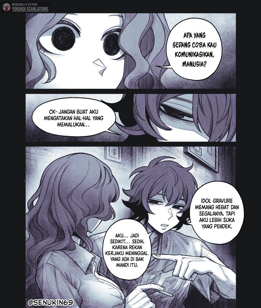 Halaman 5 dari My Co-worker Is an Eldritch X! Chapter 5