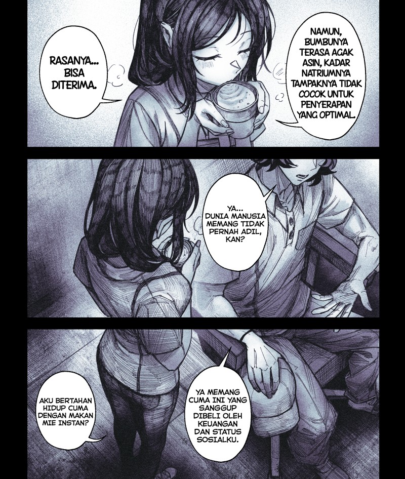 Halaman 4 dari My Co-worker Is an Eldritch X! Chapter 8.1