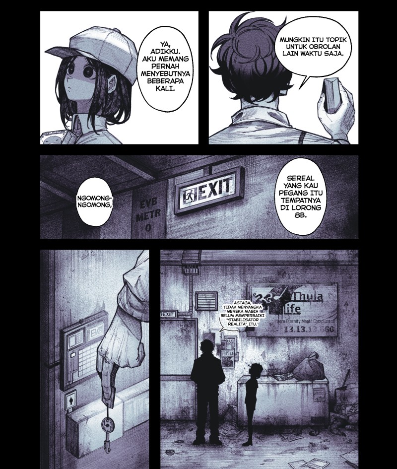 Halaman 2 dari My Co-worker Is an Eldritch X! Chapter 8.2