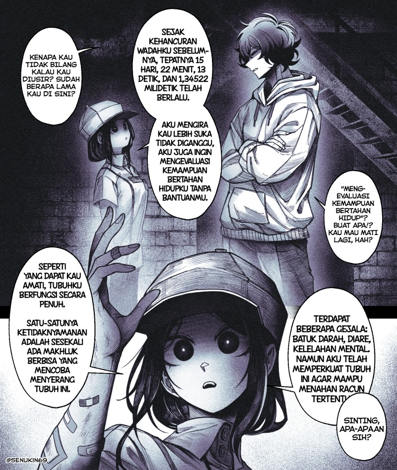 Halaman 2 dari My Co-worker Is an Eldritch X! Chapter 9