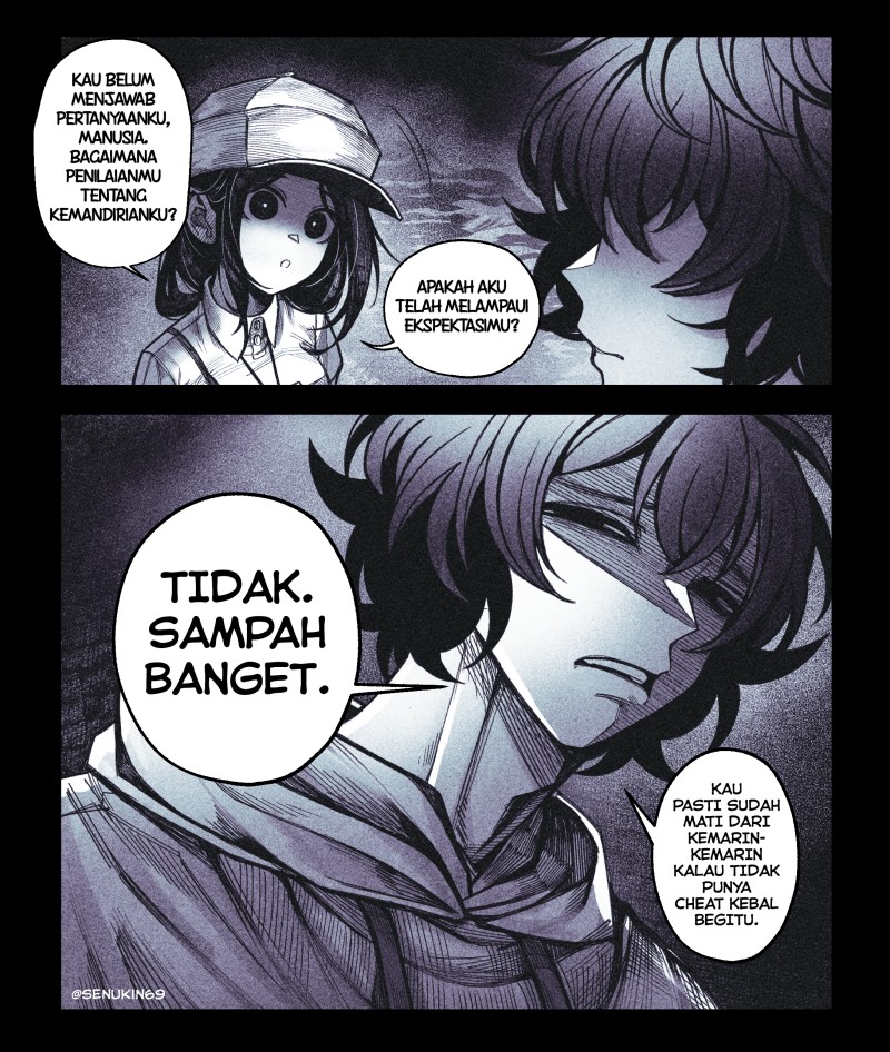 Halaman 6 dari My Co-worker Is an Eldritch X! Chapter 9