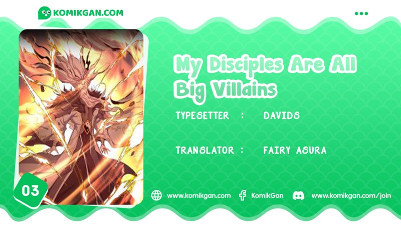 My Disciples Are All Villains Chapter 3 – halaman 1