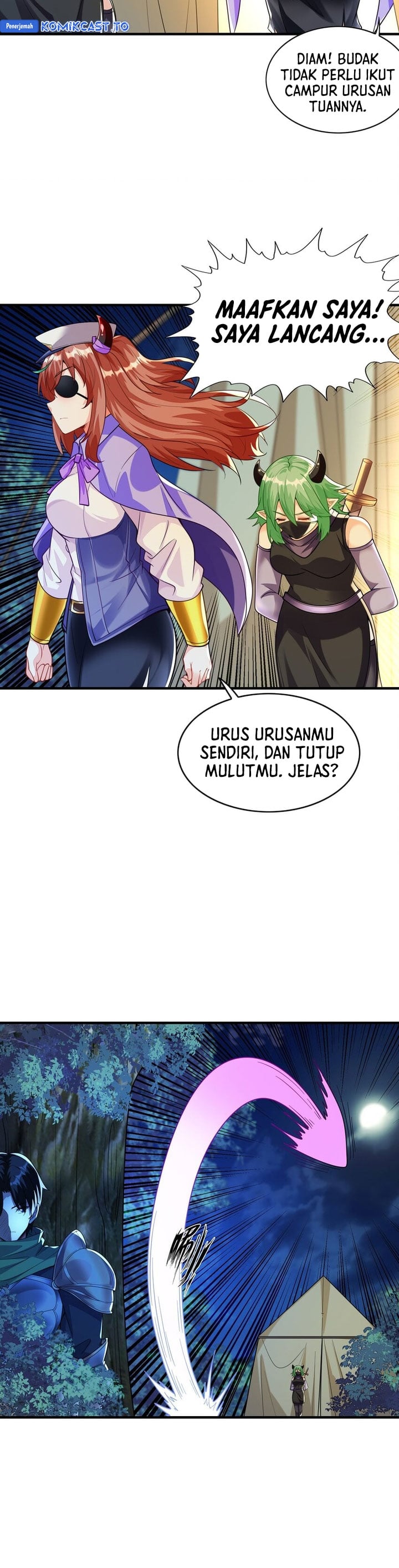 My Harem Is Entirely Female Demon Villains chapter 145 halaman 7