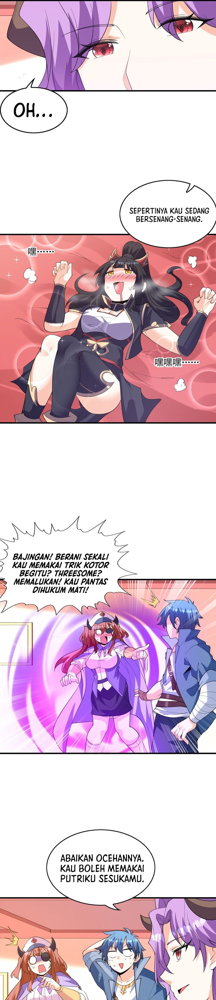 My Harem Is Entirely Female Demon Villains chapter 151 halaman 20