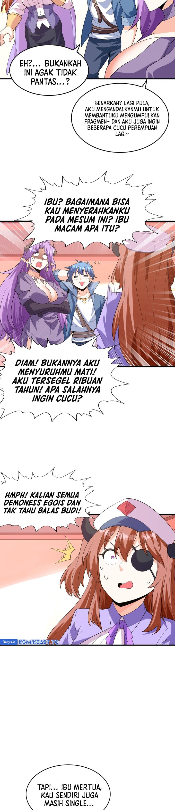 My Harem Is Entirely Female Demon Villains chapter 151 halaman 21