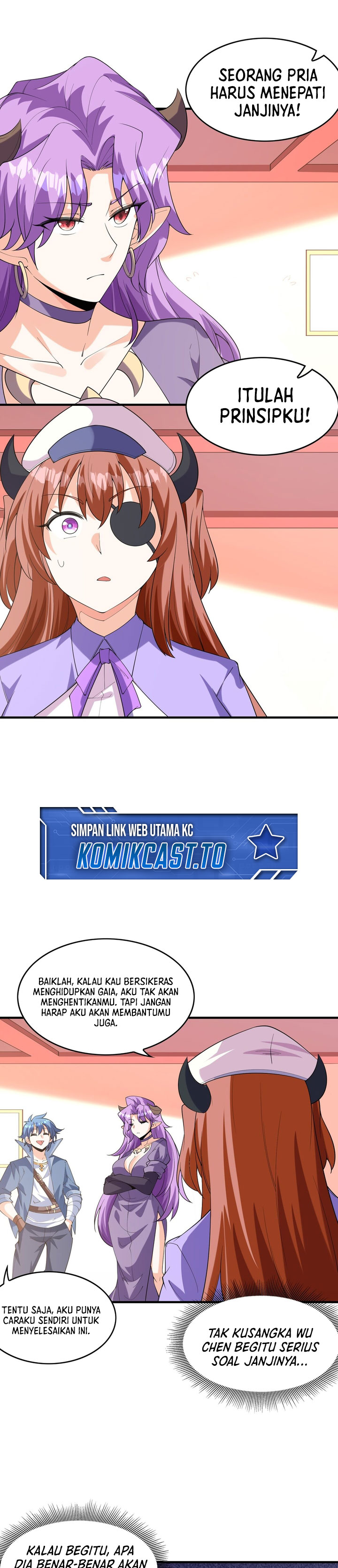 My Harem Is Entirely Female Demon Villains chapter 151 halaman 24