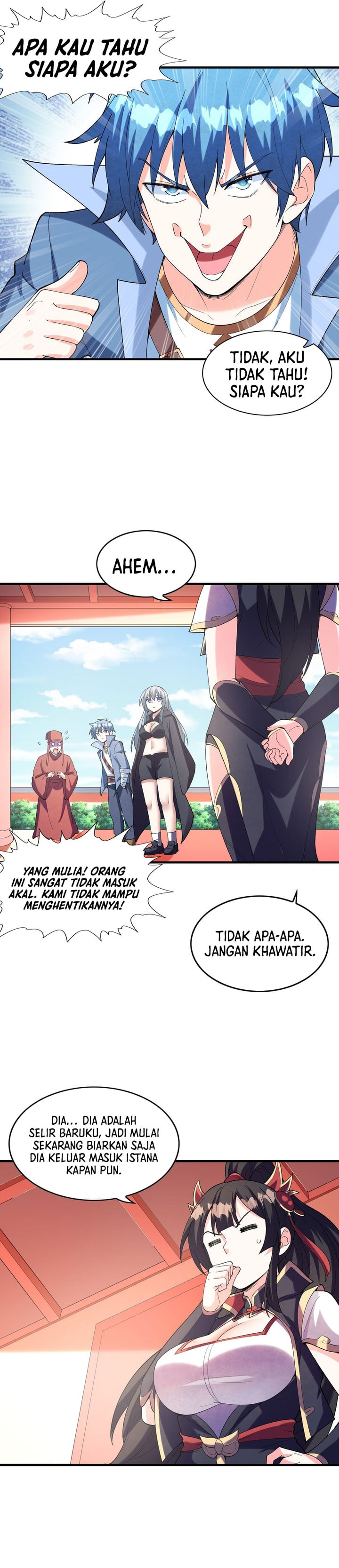 My Harem Is Entirely Female Demon Villains chapter 151 halaman 5