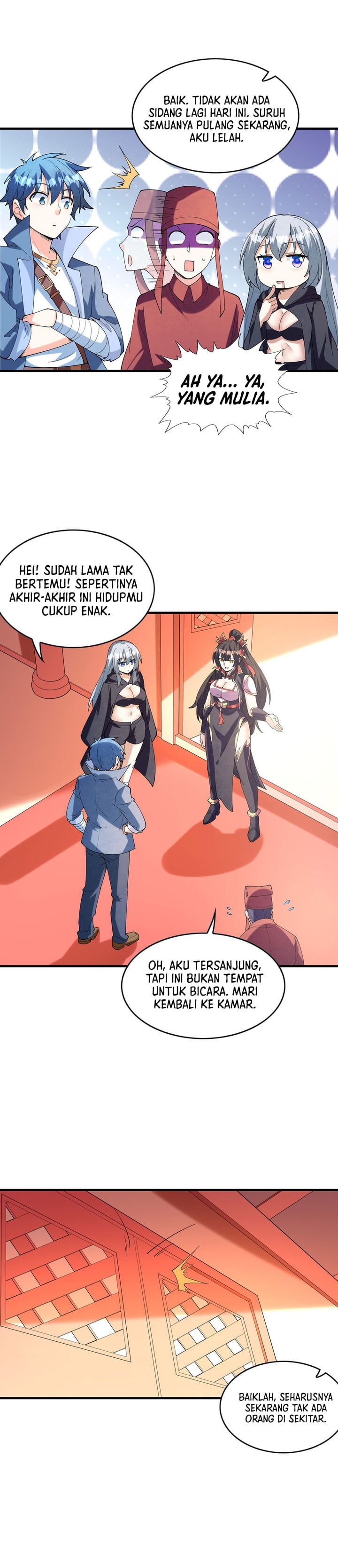 My Harem Is Entirely Female Demon Villains chapter 151 halaman 6