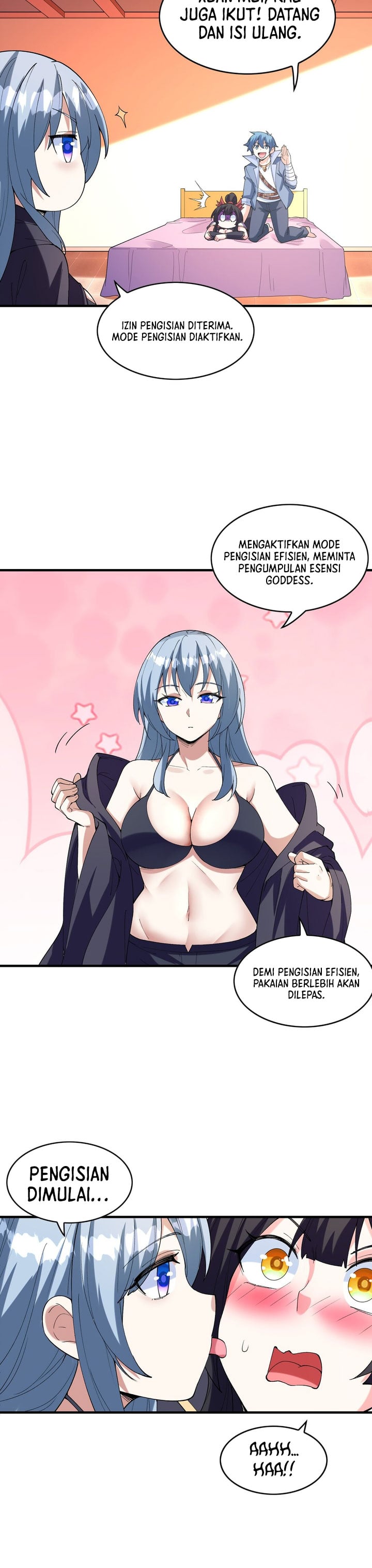 My Harem Is Entirely Female Demon Villains chapter 151 halaman 9