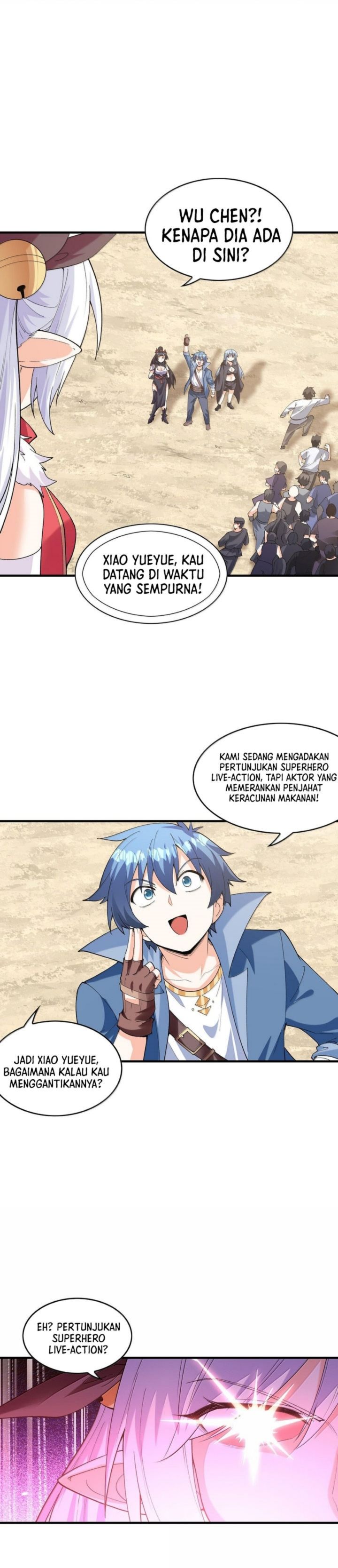 My Harem Is Entirely Female Demon Villains chapter 155 halaman 4