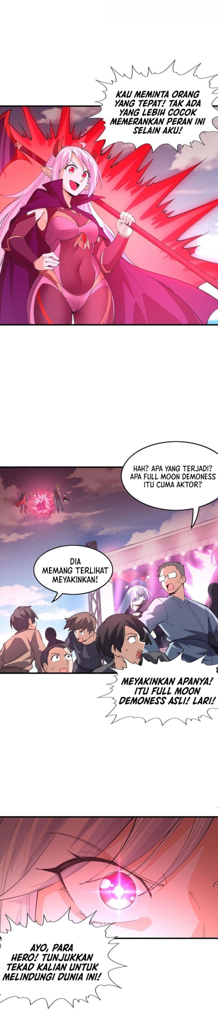 My Harem Is Entirely Female Demon Villains chapter 155 halaman 5