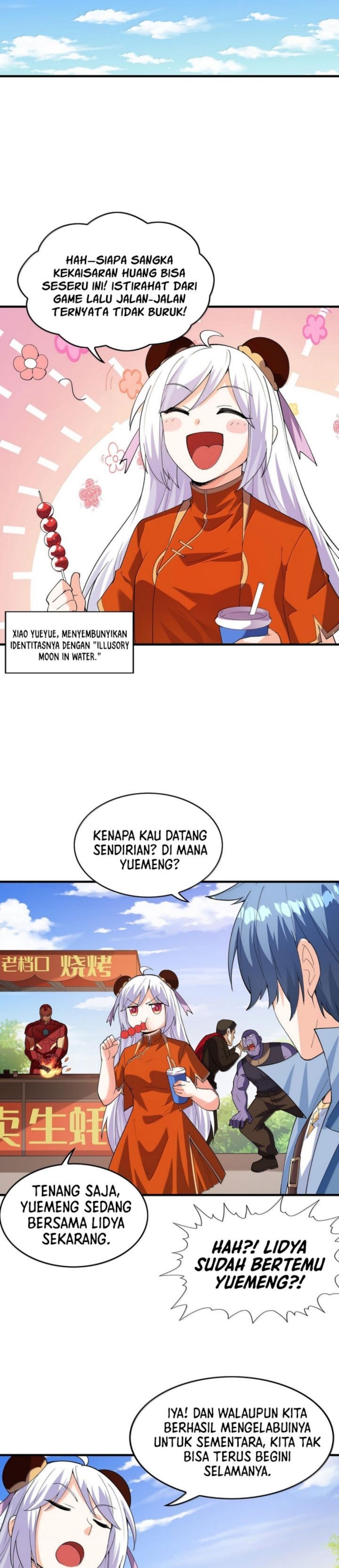 My Harem Is Entirely Female Demon Villains chapter 155 halaman 8