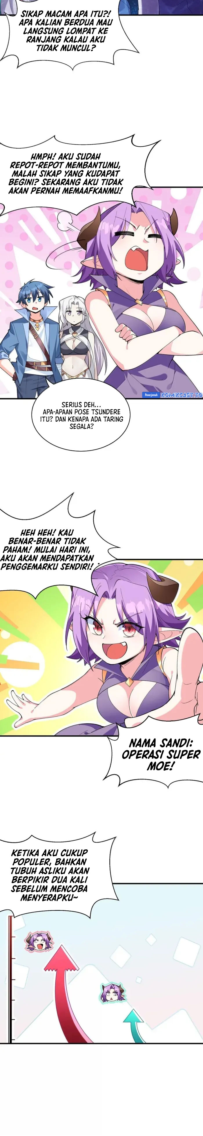 My Harem Is Entirely Female Demon Villains chapter 179 halaman 9