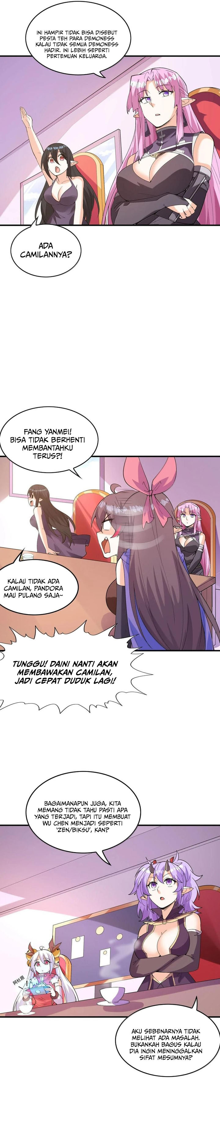 My Harem Is Entirely Female Demon Villains chapter 185 halaman 18