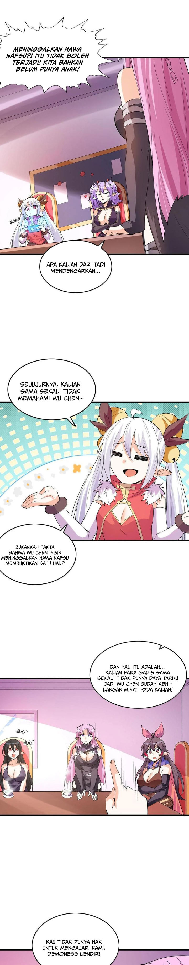 My Harem Is Entirely Female Demon Villains chapter 185 halaman 19