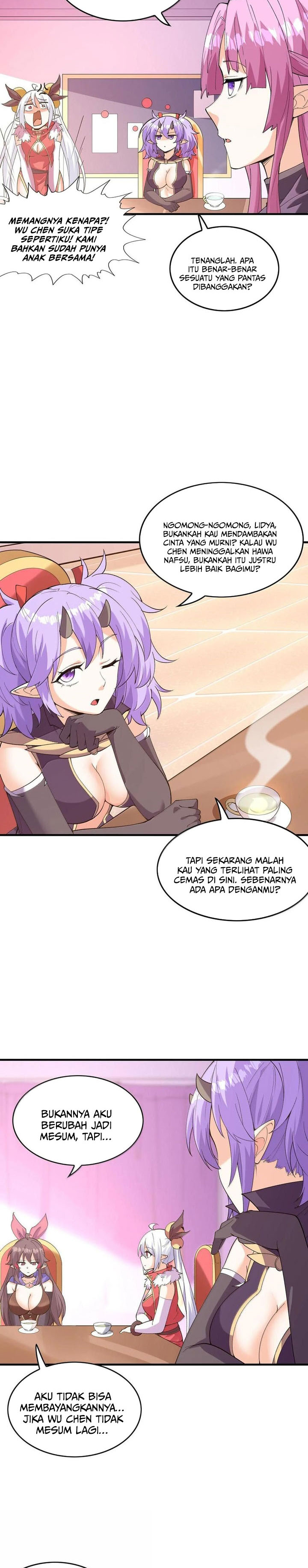 My Harem Is Entirely Female Demon Villains chapter 185 halaman 20