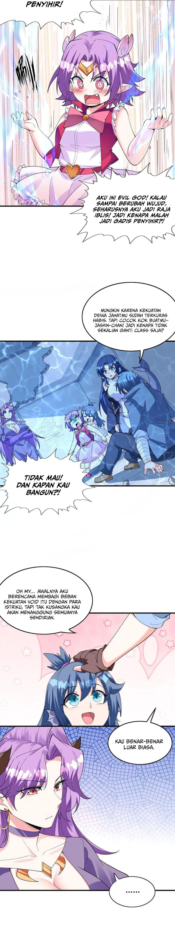 My Harem Is Entirely Female Demon Villains chapter 185 halaman 7