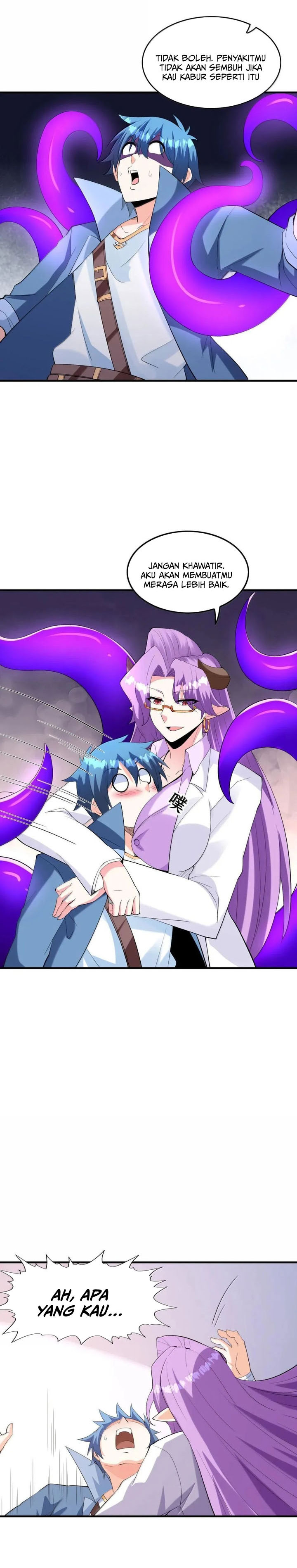 My Harem Is Entirely Female Demon Villains chapter 187 halaman 8