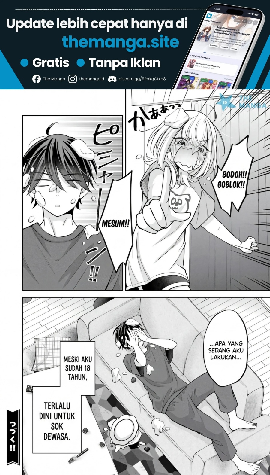 Namaiki Asahi-chan wo Wakarasetai chapter 15 halaman 19